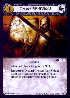 Crested Wolf Shield